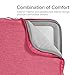 GMYLE MacBook Air 13 Inch Case A1466 A1369 Old Version 2010 2017, Handle Carrying Sleeve Bag, Keyboard Cover 3 in 1 Set (Pink Marble & Pink)