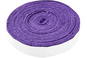 Microfiber Towel Grip Tape for Badminton, Tennis & Squash Rackets – 10m Roll, 3cm Width, Sweat-Absorbent, Breathable, Soft Ov
