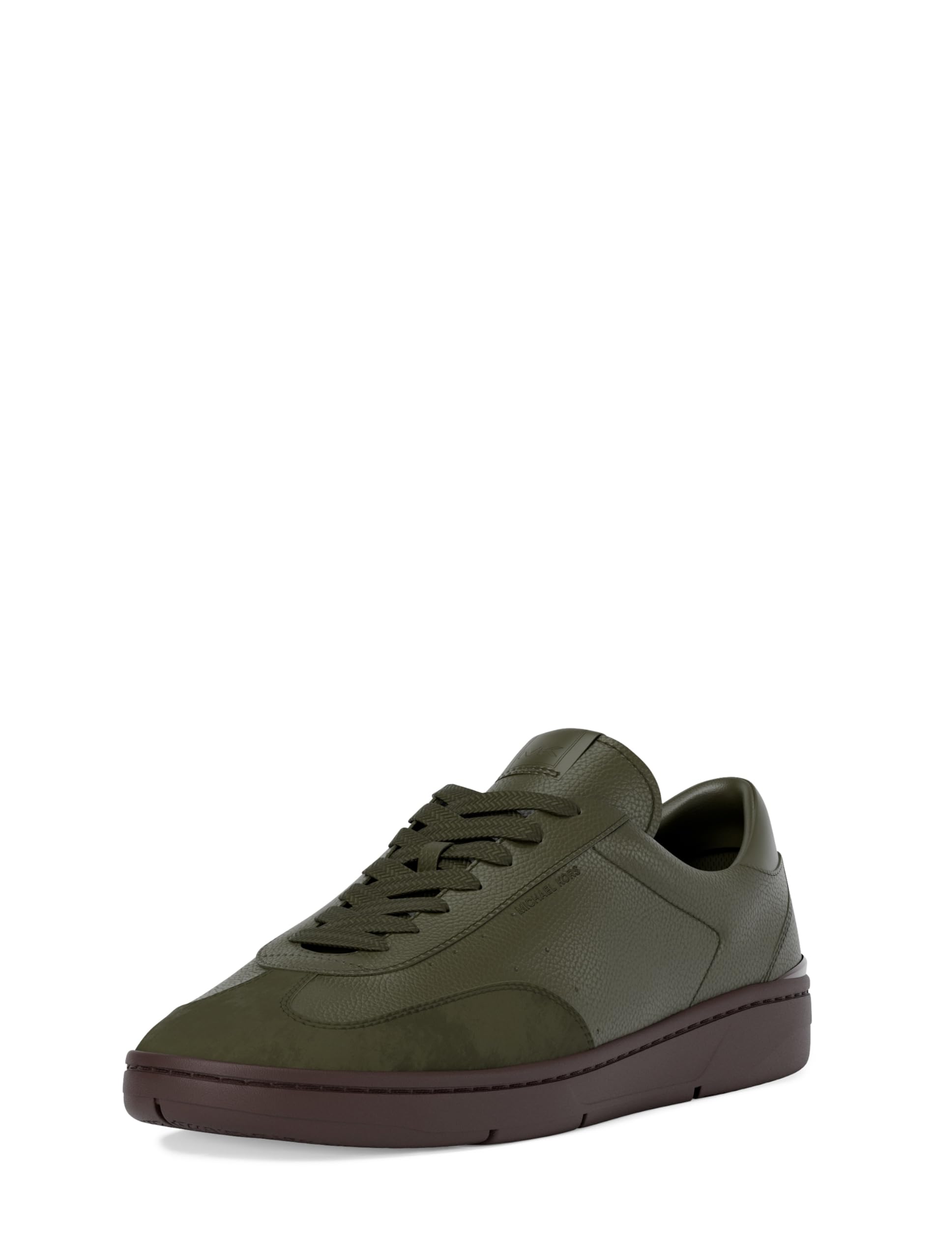Michael Kors Men’s Wilton Lace Up Sneaker, Ivy, 11