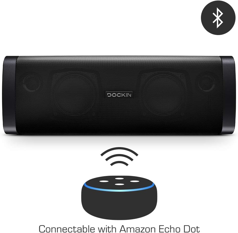 D FINE Hi-Fi Bluetooth Speaker (D FINE (Testsieger), 1 Speaker, Schwarz)