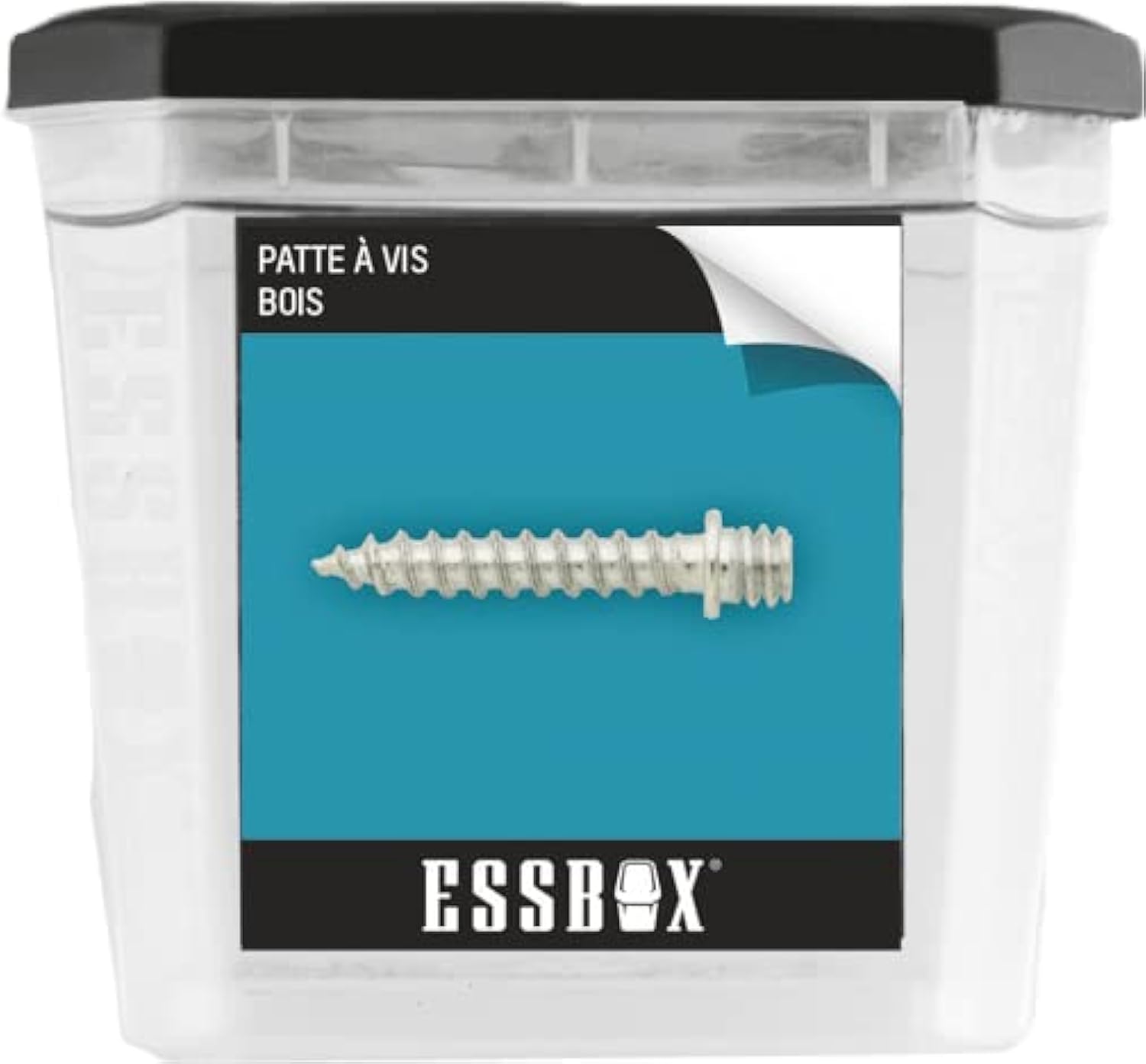 EX-9331111080 EX-933111080 Wood Screw Legs with Collar 10 mm x 80 mm Box of 50