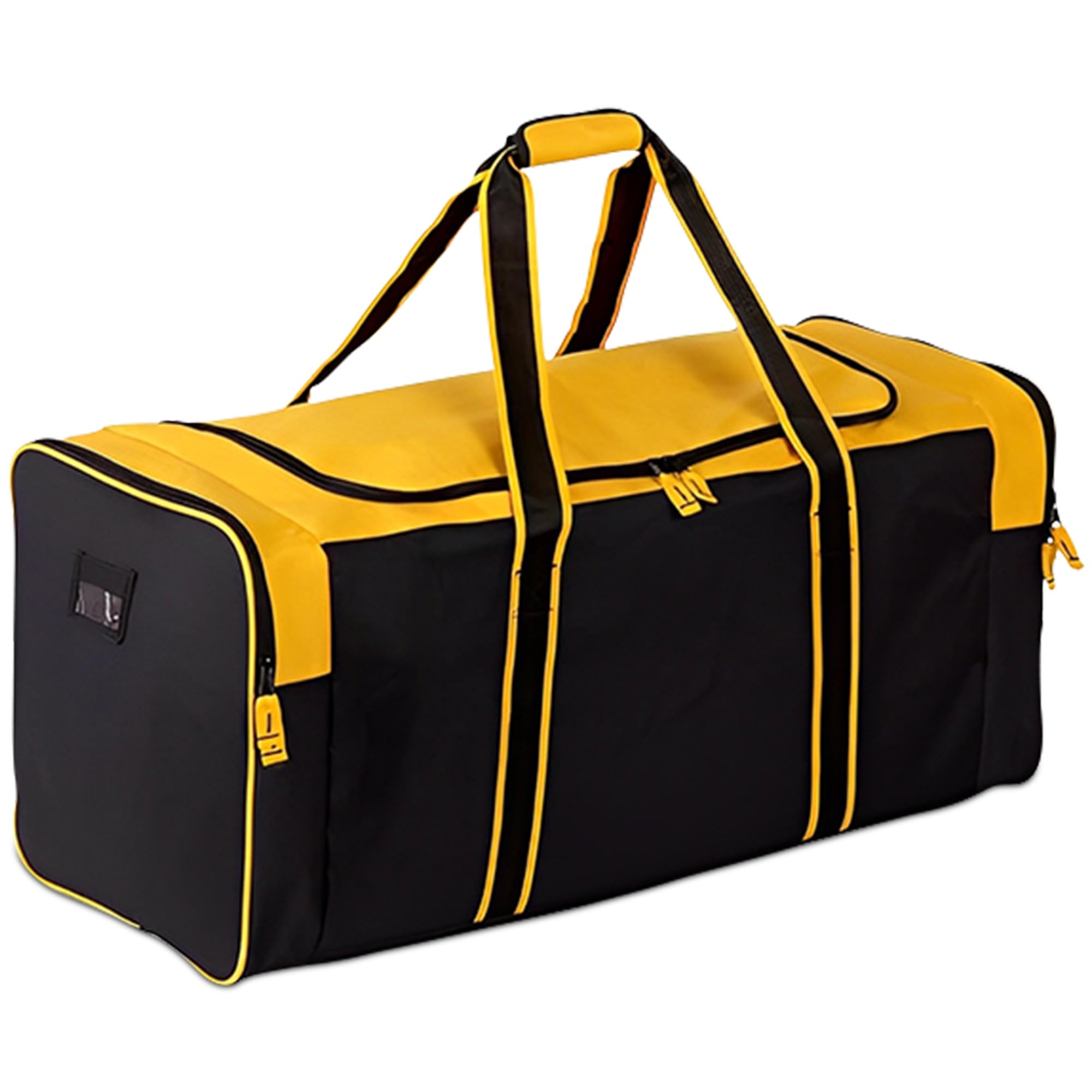 Photo 1 of Jetstream Heavy Duty Multi Pocket Large Sports Gym Equipment 3-Pocket Travel Duffel Bag (36 Inch, Gold)