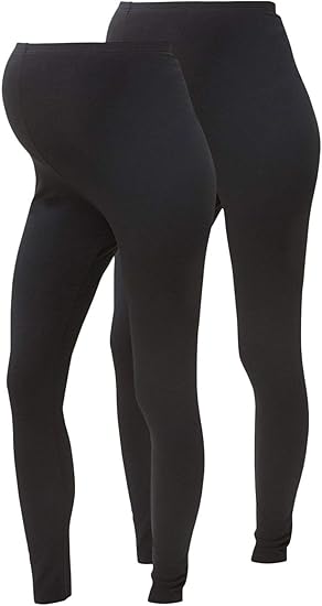 Mamalicious 2er Umstands Leggings Schwangerschaft Mode Amazon De Bekleidung