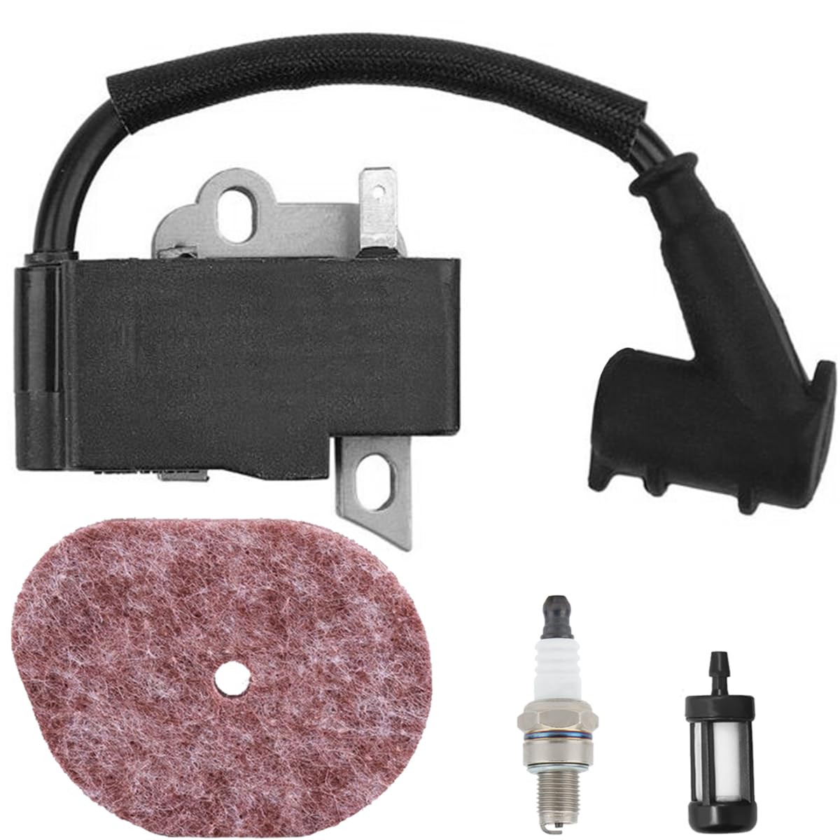 ZAMDOE 4144 400 1309 Ignition Coil Replacement for Stihl FS70 FS70C FS70R FS70RC FC70 FC70C Brushcutter Weedeater String Trimmer Part 41444001309 Ignition Coil Module