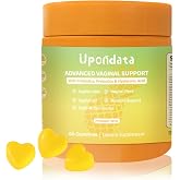 Flora+ Gummies,Advanced Vaginal Probiotic Gummies for Women's Ph Balance, Vaginal Support,Promote Healthy Vaginal Odor &amp; Flora, Pineapple Flavored, 60 Gummies