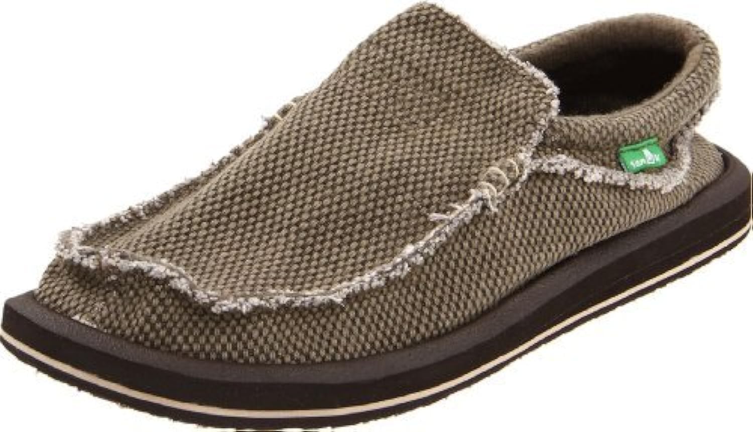 Sanuk Mens Original Chiba Loafers for Men | Mens Shoes | Slip On Shoes for Men | Big & Tall Sizes 8-18 Available | Comfort Foam Footbed, Brown, 7