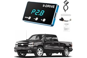 MCFAD·YX Throttle Response Controller 9 Drive Modes Smart Electronic Racing Accelerator Compatible with Chevy Silverado, Suburban, Tahoe, GMC Sierra, Yukon, Cadillac Escalade(867)