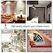 DiCUNO E26 15.5CM/5.5 Inch Extension Socket Extender Adapter, E26 Flexible Extender, All-Directional Adjustable, Standard Light Bulb Socket Extension Converter, 4-Pack