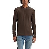 Levi's Mens Long Sleeve Thermal 3 Button Henley