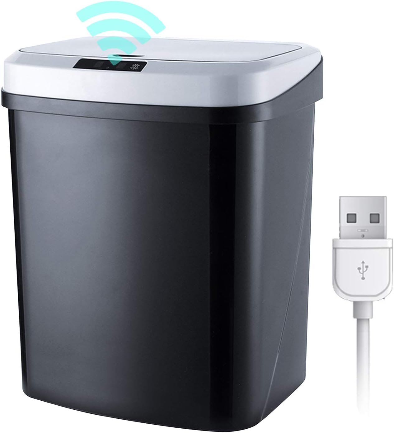 Bedler Botes de Basura sin Contacto 15L/4Gal Botes de Basura de Golpe