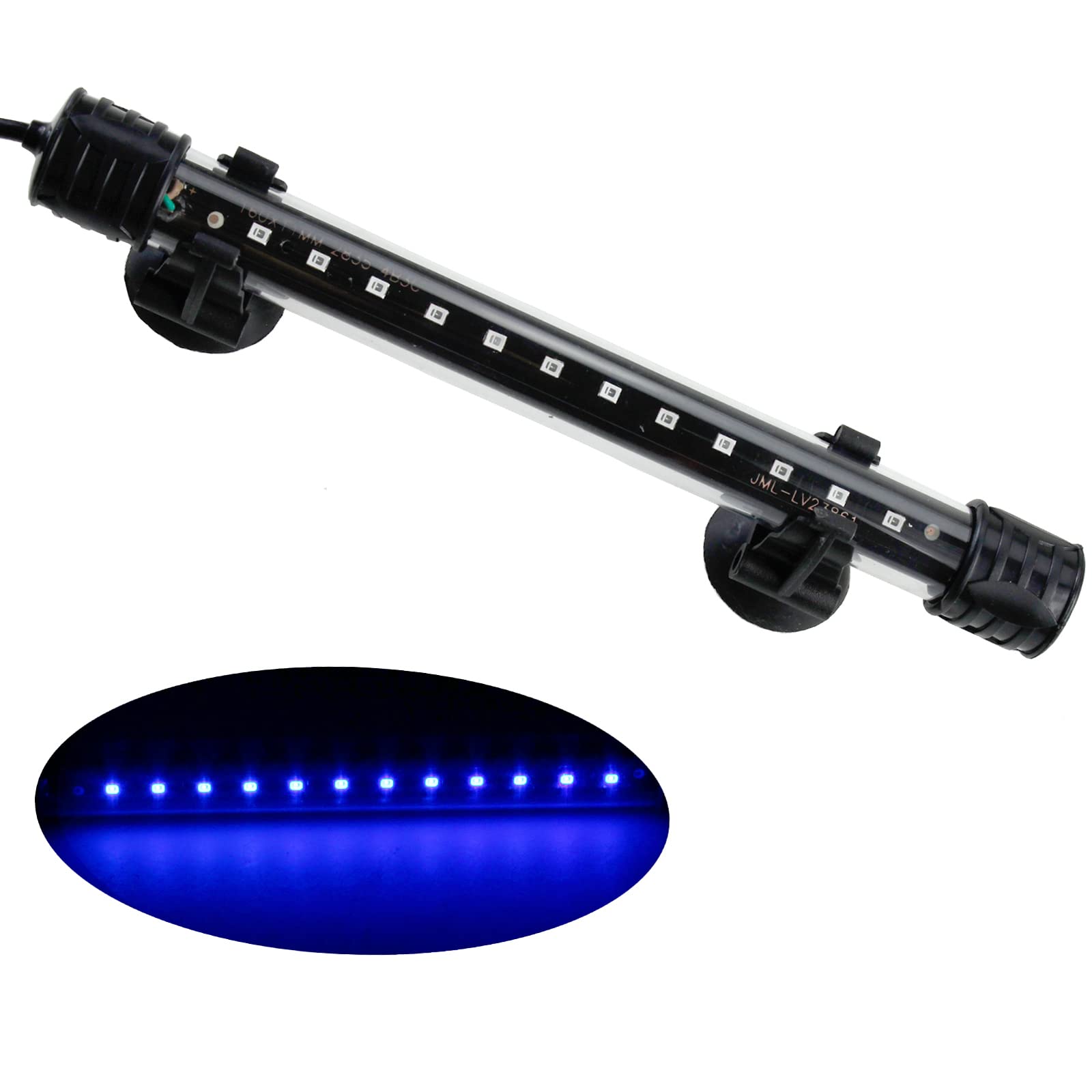 Photo 1 of AQUANEAT Aquarium LED Submersible Light 7.5 Inch Underwater Fish Tank Light (Blue)