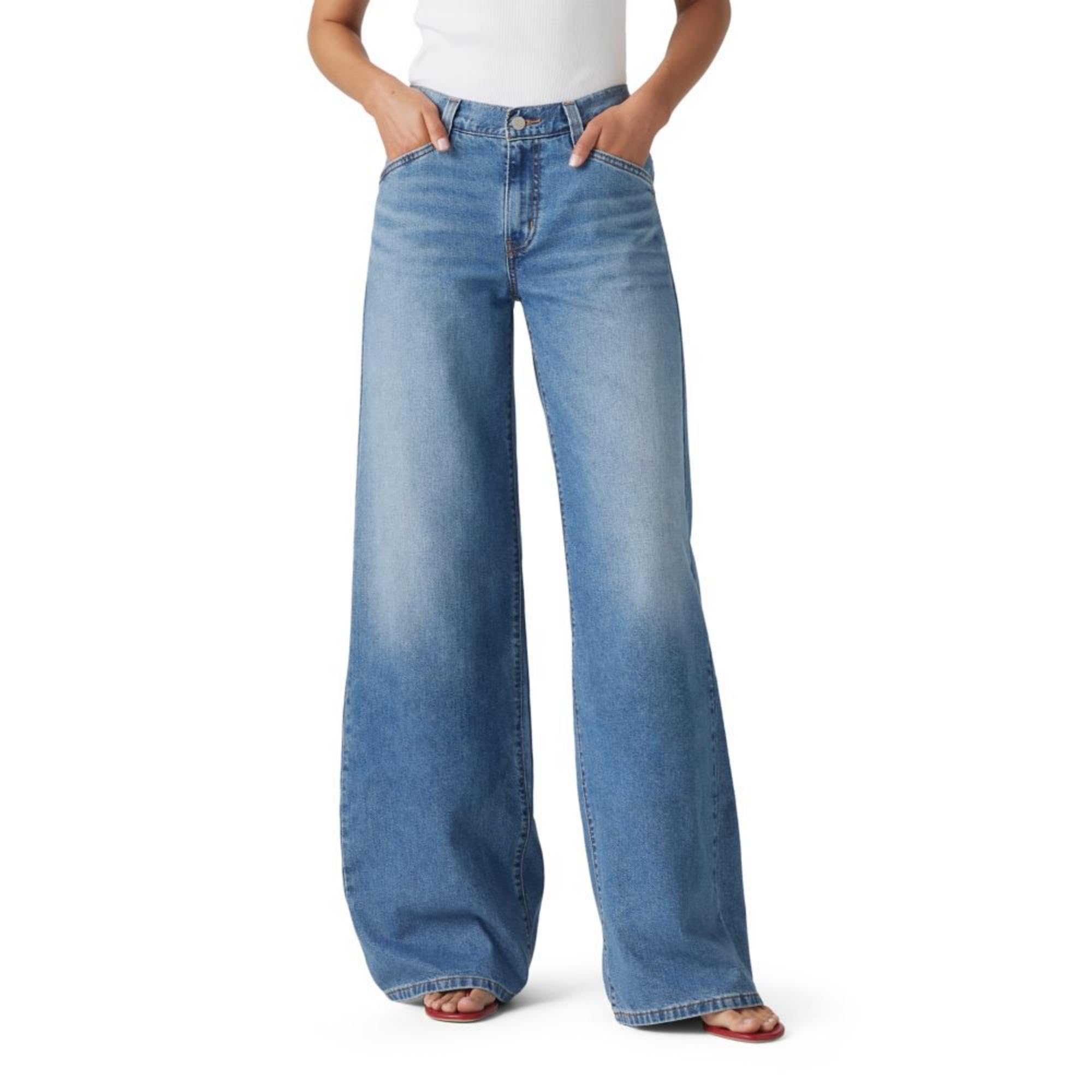 Photo 1 of Levi's Women's 94 Baggy Wide Leg Jean (Also Available in Plus), Cool Vertical, 26