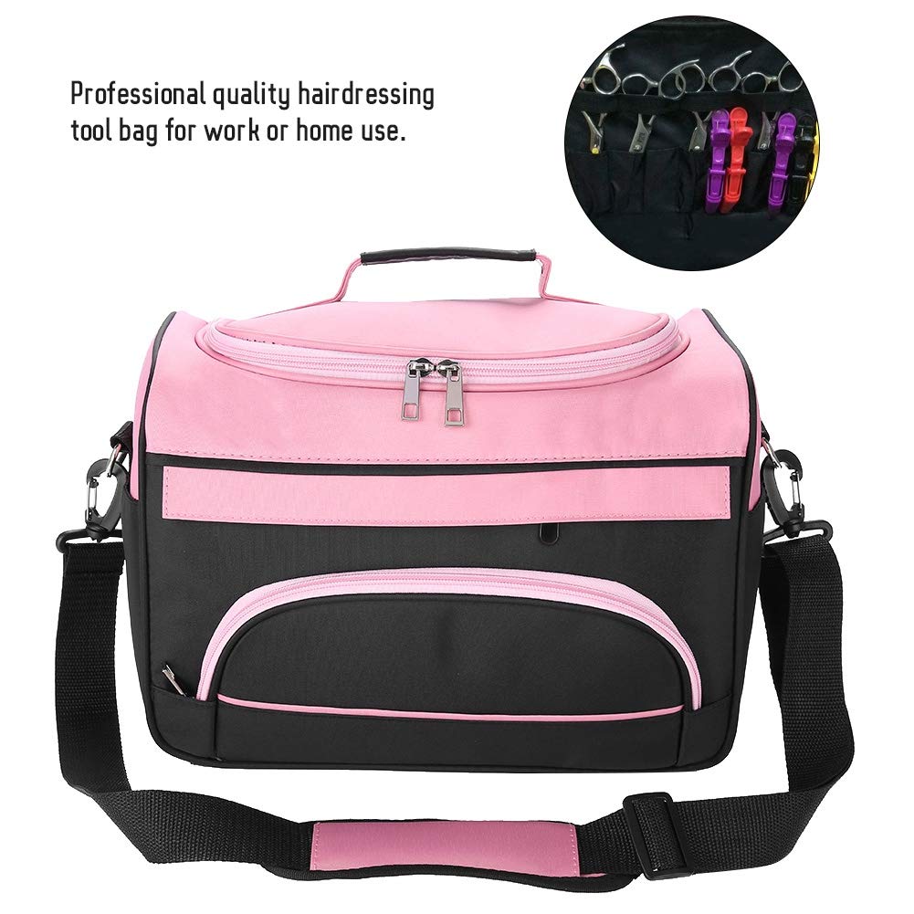 Carrying Bag Large Capacity Pro Hairdressing Hair Equipment Salon Tool Carrying Bag Travel Storage Case Bag (1#) : Beauty