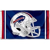 Buffalo Bills New Helmet Grommet Pole Flag