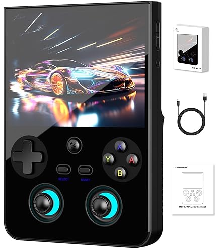 Amazon.com: RG477V Retro Handheld Game Console with 19K+ ROMs
