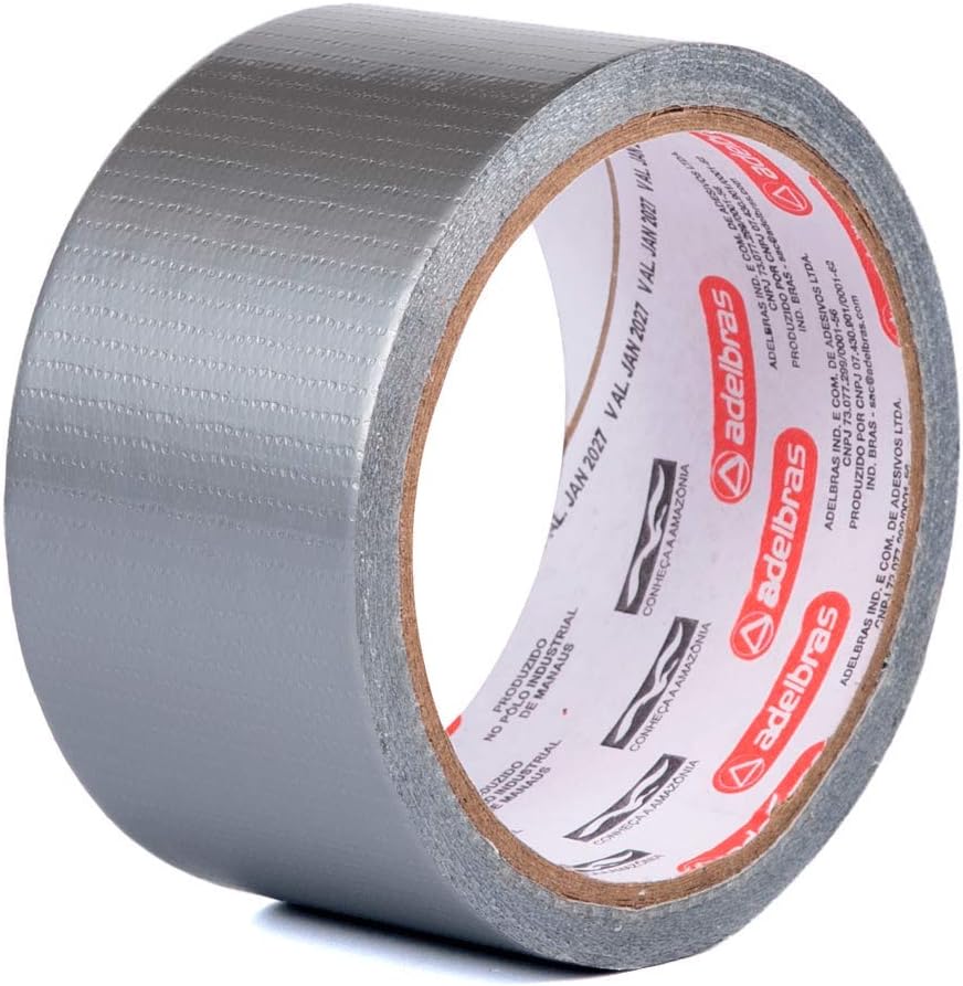 Fita Adesiva Silver Adelbras 48Mmx10M (7896603899911)