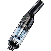 dormzie Handheld Vacuum Cordless, 16000Pa Powerful Suction, Lightweight at 1.3 lbs, Rechargeable Car Vacuum Cleaners for Home Office Car Pets with Brushless Motor, Multiple Accessories