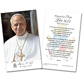 Catholic to the Max Pope Leo XIV Formal Portrait Holy Cards (Paper)