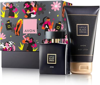Avon Little Black Dress Gift Set EDP 50ml Body Lotion 150ml Floral Oriental