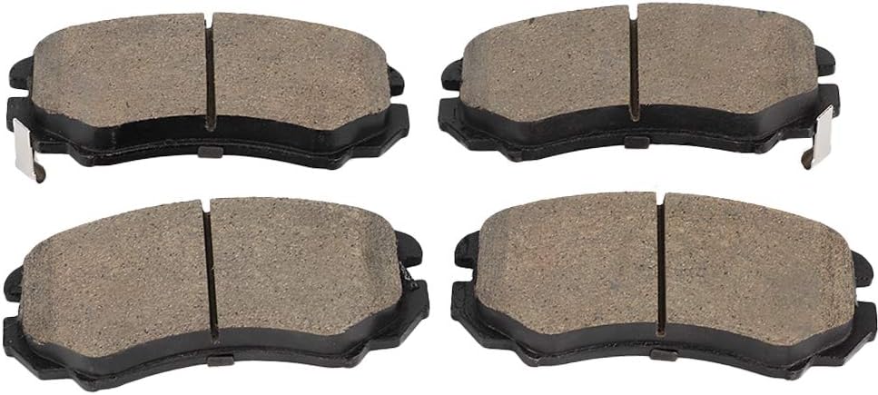 4pcs Front Left and Right Premium Ceramic Brake Pads Kit Fit for Sonata/Tucson/Coupe