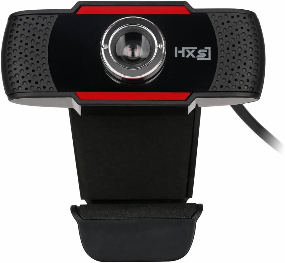 Fanct HD 12 Megapixels USB 2.0 Webcam Camera with MIC Clip-on for Gaming Conferencing, Laptop or Desktop Webcam