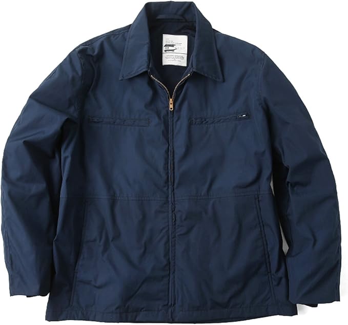 Amazon.co.jp Genuine New US Military U.S. Navy Utility Jacket bule