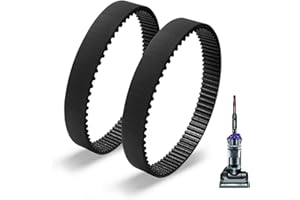 JEDELEOS Replacement Belts for Dyson DC17 Animal Vacuum Cleaner, Replace Parts 11710-01-02 and 911710-01 (Pack of 2)