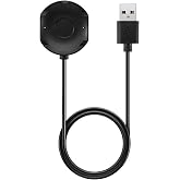 Charging Cable Compatible with Nokia Steel hr/Withings Hybrid Smartwatch Charger, 3.3ft Replacement USB Magnetic Fast Charging Dock for Withings Hybrid Watch (Black)