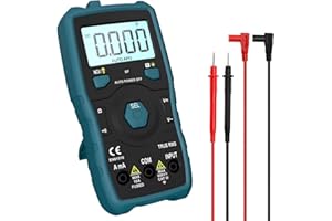 HANMATEK Digital Multimeter Auto-Ranging Voltmeter 6000 Counts TRMS Smart Electrical Tester with Non-Contact Voltage Function