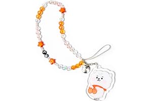 iFace LINE FRIENDS BT21 BABY Beaded Wristlet Universal Charm Strap - Wrist Strap for Cell Phone Camera Keys AirPods