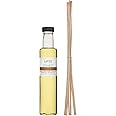 LAFCO New York Reed Diffuser Refill, Amber Black Vanilla - 8.4 oz - Up to 4-Month Fragrance Life - Includes Natural Wood Reeds - Free of Dyes & Propellants - Made in The USA