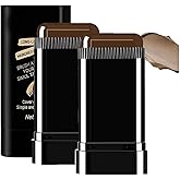2-in-1 Hair Color Stick & Comb, Long-Lasting Waterproof Color,Sweat-Proof, Quick Root Touch-Up, Coloring Tool – For Women & Men (BROWNISH BLACK)