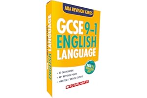 English Language: GCSE Revision Cards for AQA English with free app (GCSE Grades 9-1 Revision Cards) (GCSE Grades 9-1 Subject Revision Cards)