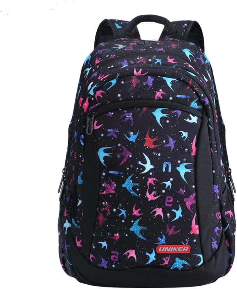 Uniker Backpack for Middle School High school and Elementary Students