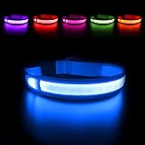 MASBRILL Light Up DogCollars-Rechargeable LED Dog Collar-Waterproof Night Walking Glowing Dog Collar for Small Medium Large D