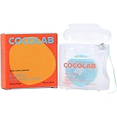 Cocofloss Woven Dental Floss, Dentist-Designed Oral Care, Orange Scent, Waxed, Expanding, Kid-Friendly String Floss with Coco