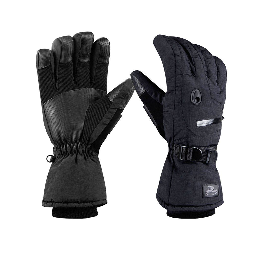 HighLoong Men Ski Snowboard Gloves with Waterproof and Thinsulate for