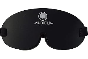 BANGERZ SUNZ Mindfold Relaxation and Blackout Sleeping Mask, Total Darkness with Your Eyes Open.