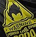 Warning Power Level Over 9000 Funny Dragon Ball Z Vegeta Tank Top Shirt, Black, Medium,Medium,Black
