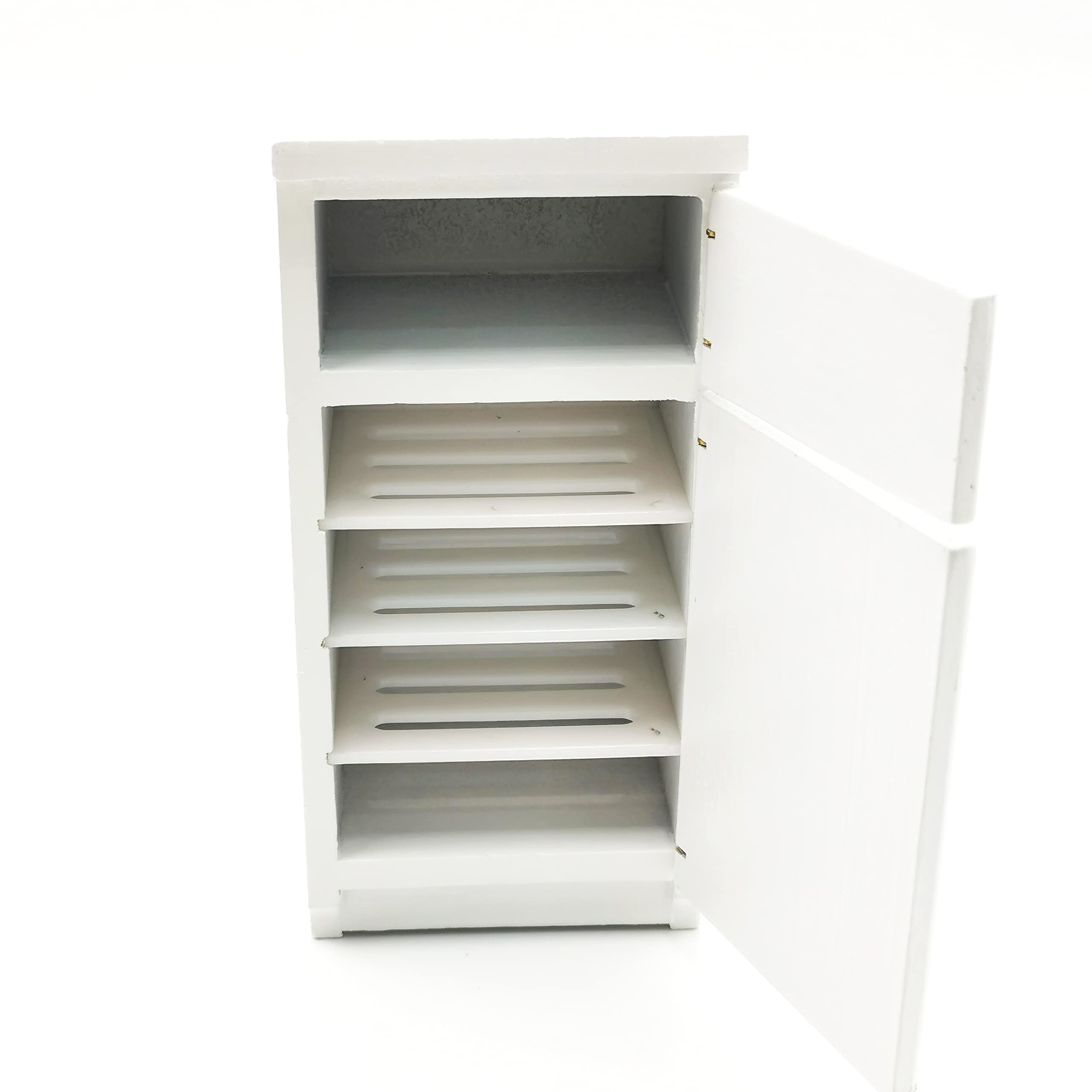 Dollhouse Decoration Accessories,Mini Dollhouse Furniture Refrigerator Miniature Living Room Pretend Play Toy