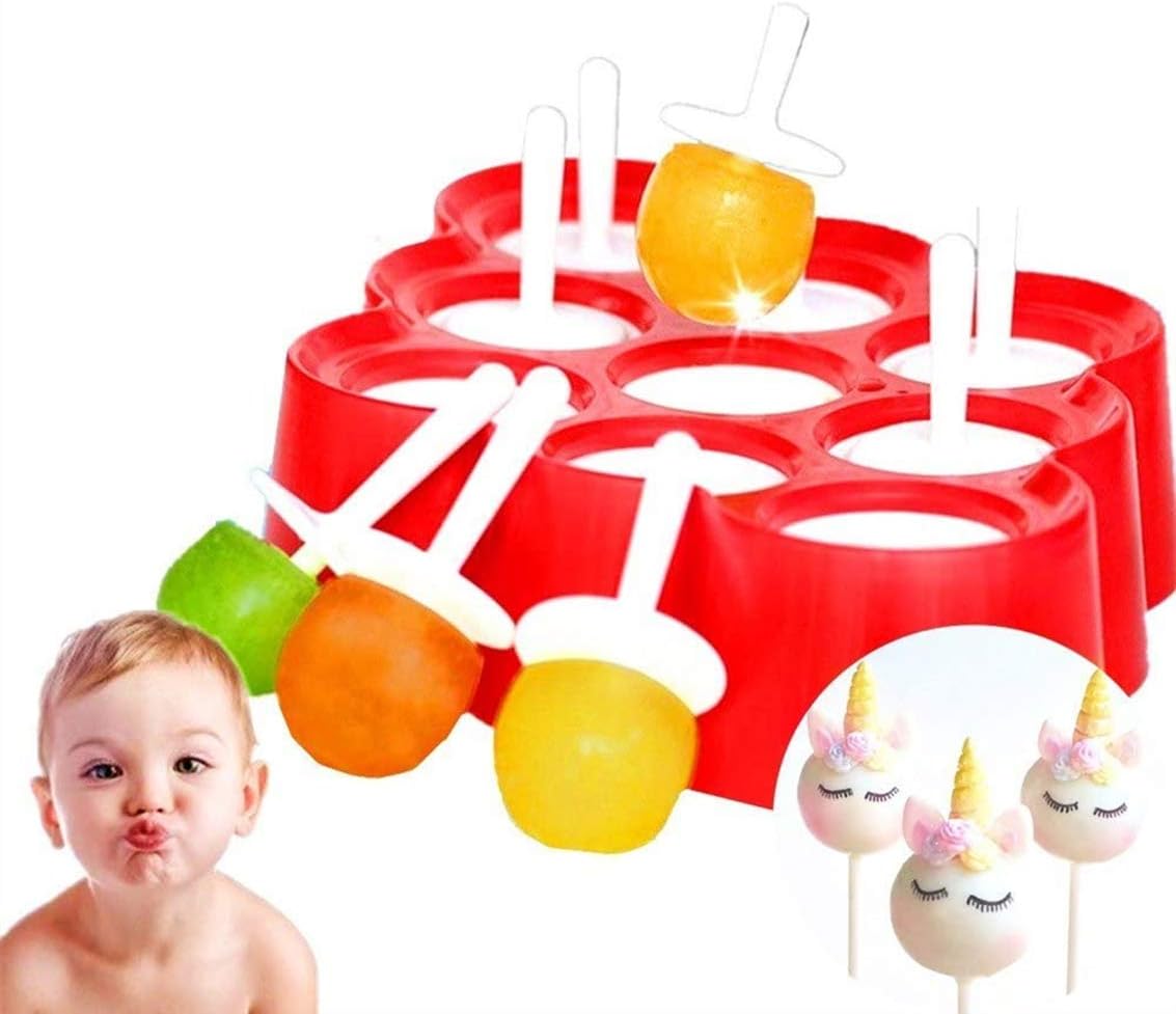 Jevenis Mini Moules Pop Moules Silicone Popsicle Machine A Glace Bonbons Chocolat Moule A Glace Pour Bebe Enfant Amazon Ca Maison