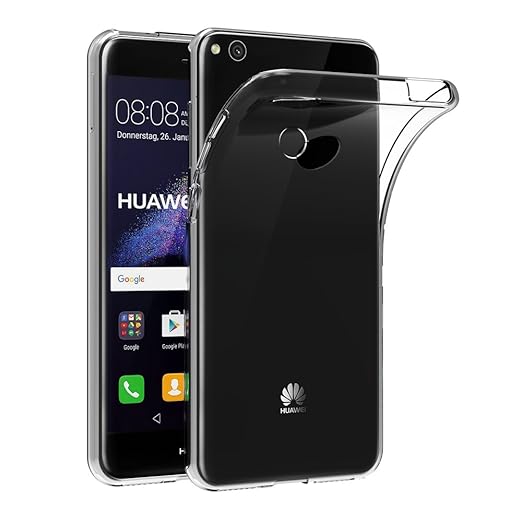 AICEK Huawei P8 Lite 2017 Hülle, Transparent Silikon Schutzhülle für P8 Lite 2017 Case (5.2 Zoll) Crystal Clear Durchsichtige