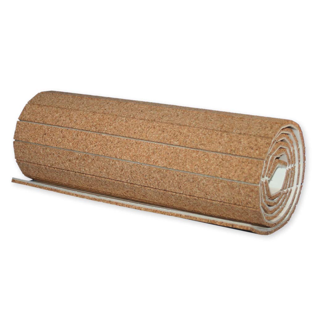 1/8" x 3/4" x 3/4" Cork Shipping Pads with Cling Backing