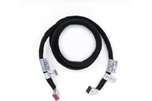 PEMP LVDS Cable for BMW E60 E61 E62 E63 E64 E70 E87 E90 Professional HU CCC (2 DIN) CID Video Cable.
