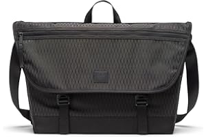 Herschel Cove Messenger Bag, Black Diamond, Standard - 22.5L