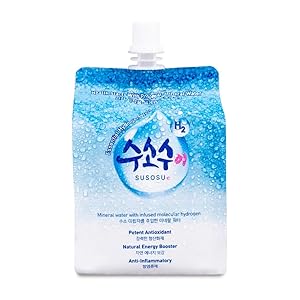 Susosu Water, Hydrogen Water H2 Drinking Water (30 Pack Water Case) Sourced from Mineral Water