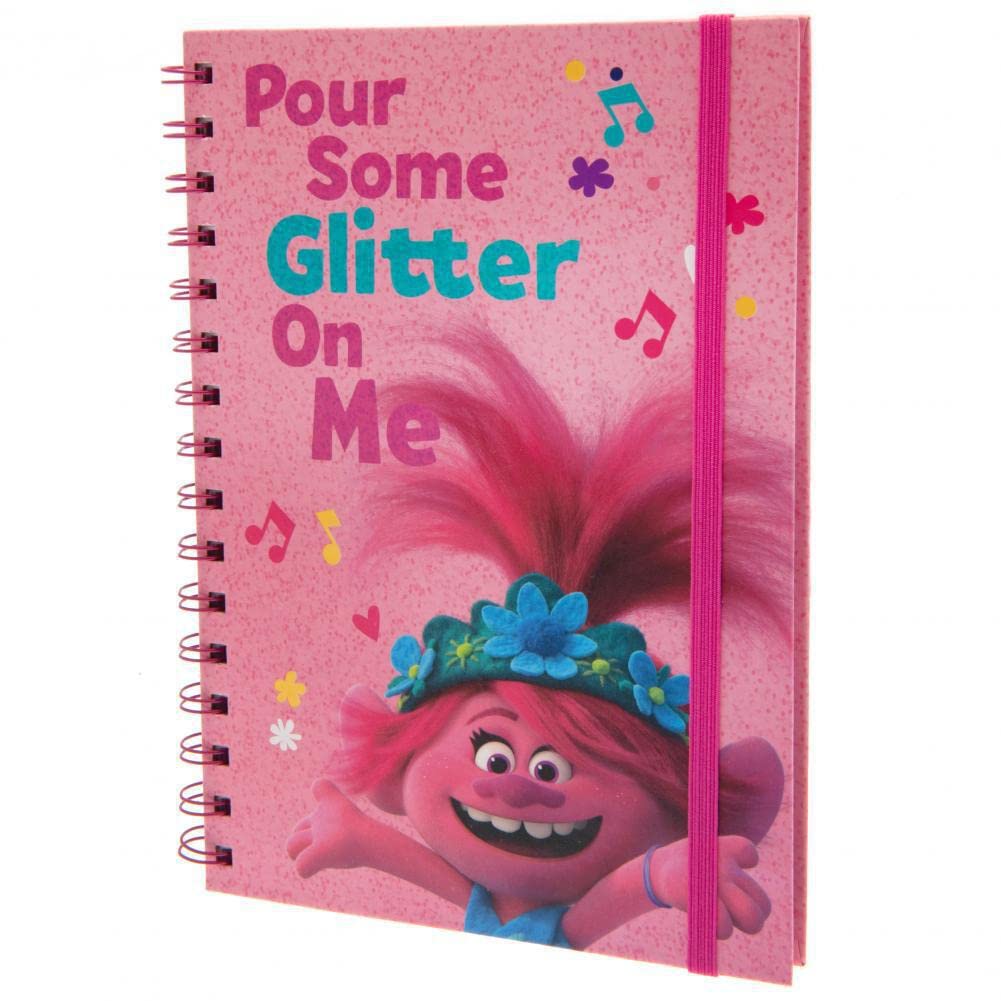 Trolls World Tour (Pour Some Glitter) A5 Notebook