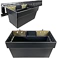 E Track Storage Bin | E-Track Box for Tool Organizer, E Track Accessories for Enclosed Trailer, Truck, Workshop, Garage and W