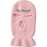 3 Hole Ski Mask Yes Daddy Full Face Balaclava Winter Warmer Outdoor Sports Thermal for Men Women