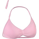 AUROLA Influence Adjustable Strappy Sports Bras for Women,Low Support Seamless Backless Padded Straps Impact Yoga Gym Bra